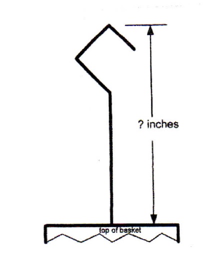 Anode Basket Hook